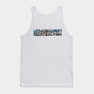 Huntington Beach California Big Letter Tank Top